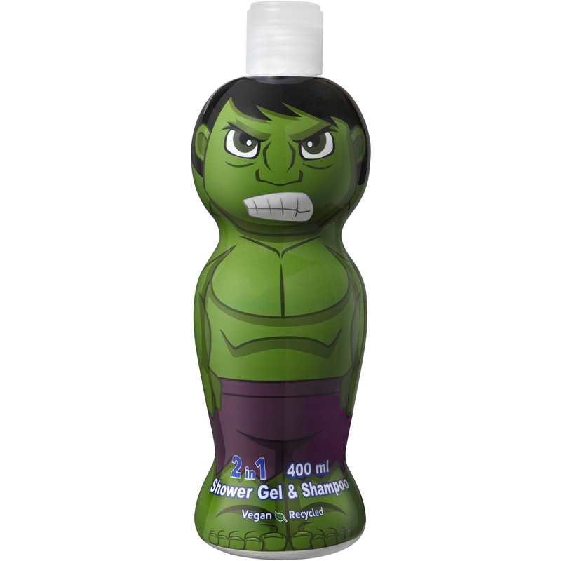 MARVEL AVENGERS HULK SHOWER GEL E SHAMPOO 400ML