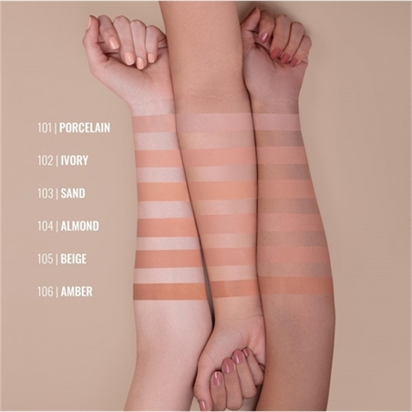 MESAUDA MAKE-UP PERFECT SKIN FOUNDATION FONDOTINTA LUNGA TENUTA EFFETTO FILLER