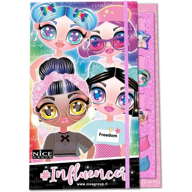 NICE INFLUENCER MAKE UP E NAILS BOOK