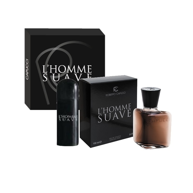 CAPUCCI COFFRET L'HOMME SUAVE EDT 100ML + DEO