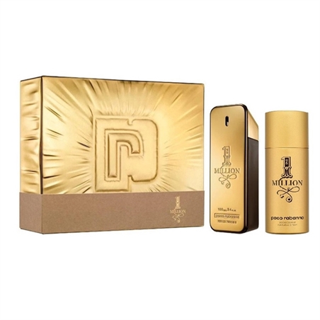 COFFRET ONE MILLION PACO RABANNE UOMO EDT 100 ML + DEO SPRAY 150ML - 3349668623785-1 - 3349668623785-1