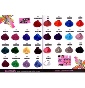 RENBOW CRAZY COLOR TINTURA CAPELLI SEMIPERMANENTE IN CREMA