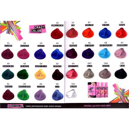 RENBOW CRAZY COLOR TINTURA CAPELLI SEMIPERMANENTE IN CREMA