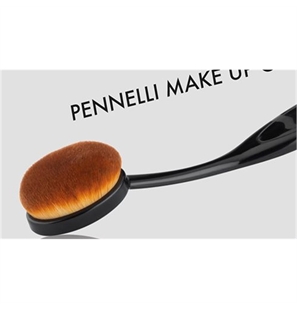 LABOR PENNELLO MAKEUP PROFESSIONALE OVALE PICCOLO PER FONDOTINTA - 8012345555796-1 - H796-1