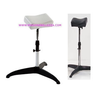 APPOGGIAGAMBE PER PEDICURE SNODATO E REGOLABILE.
