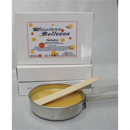 CERA A CALDO MIELE IN PENTOLINO 120 ML