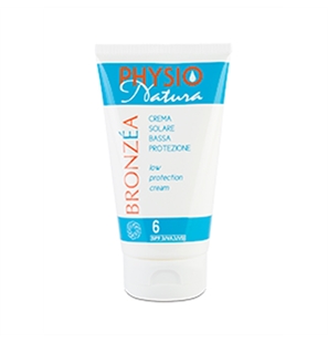 BRONZEA CREMA SOLARE BASSA PROTEZIONE SPF 6 150 ML PHYSIO NATURA