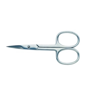 FORBICINA PELLICINE INOX SATINATA CURVA