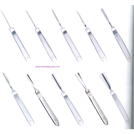 SGORBIE FISSE INOX STERILIZZABILI