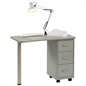 TAVOLO MANICURE CON ASPIRATORE E APPOGGIA MANI - ROME