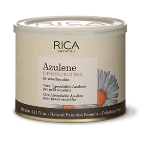 CERA DEPILATORIA LIPOSOLUBILE AZULENE RICA 400ML