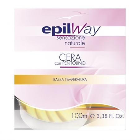 CERA A CALDO GIALLA IN PENTOLINO EPILWAY 100 ML