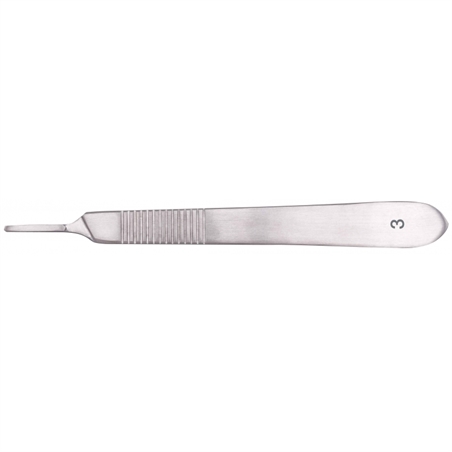 MANICO INOX N. 3 SGORBIE INTERCAMBIABILI MONOUSO