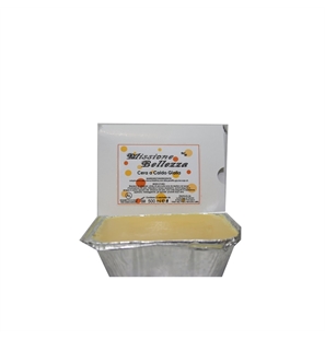 CERA A CALDO GIALLA IN VASCHETTA DA 500ML MB