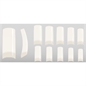 TIP RICOSTRUZIONE NATURALI ROYAL SALON SCALINO CORTO 100 PZ