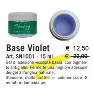 GEL UV BASE VIOLET SHOCKING 15 ML