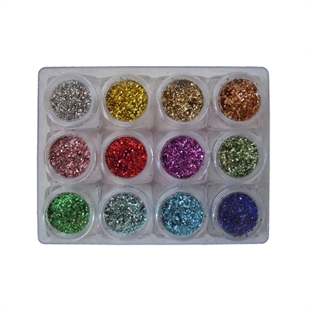 GLITTER SET 12 PEZZI