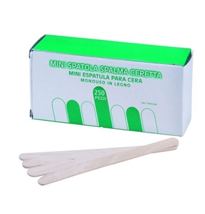 SPATOLINE CERA IN LEGNO MONOUSO CONF. 250PZ
