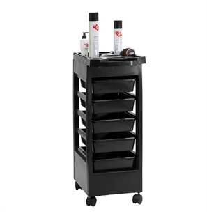 CARRELLO PORTA ATTREZZI ABS PER PARRUCCHIERI