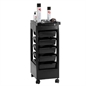 CARRELLO PORTA ATTREZZI ABS PER PARRUCCHIERI