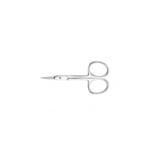 FORBICINA PUNTE FINE PER CUTICOLE IN ACCIAIO INOX CURVA