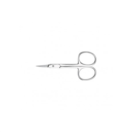 FORBICINA PUNTE FINE PER CUTICOLE IN ACCIAIO INOX CURVA