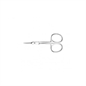 FORBICINA PUNTE FINE PER CUTICOLE IN ACCIAIO INOX CURVA