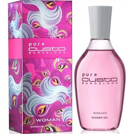 CUSTO BARCELONA PURE WOMAN S/G 200 ML