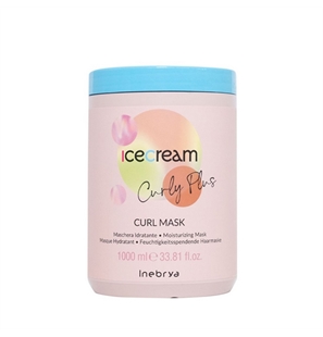 INEBRYA CURLY PLUS MASCHERA IDRATANTE PER CAPELLI RICCI E MOSSI 1000 ML