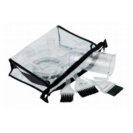 KIT PER TINTURA CAPELLI IN BUSTA TRASPARENTE