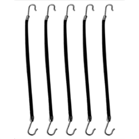 ELASTICI CON GANCETTI PER ACCONCIATURE 6 PZ