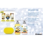 DISNEY MINIONS COFANETTO "BATH TIME" CON SAPONE LIQUIDO E CREMOSO E SPUGNA MORBIDA DISNEY MINIONS COFANETTO "BATH TIME" CON SAPONE LIQUIDO E CREMOSO E SPUGNA MORBIDA