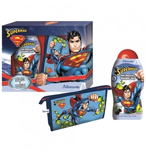 CONFEZIONE SUPERMAN CON GEL DOCCIA E BEAUTY