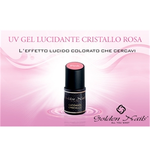 GOLDEN NAILS UV GEL LUCIDO CRISTALLO PINK C/PENN. 15ML