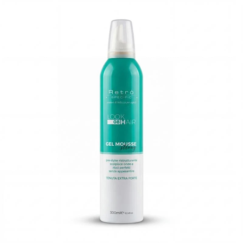 RETRO' LOOK SYSTEM ZERO 8 GEL MOUSSE EXTRA FORTE 300 ML