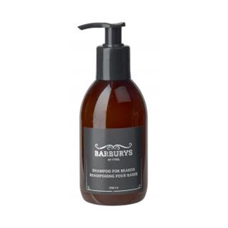 SHAMPOO PER BARBA E BAFFI BARBURYS CON OLIO DI ARGAN E JOJOBA 250ML