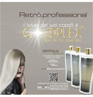 RETRO' KIT GOLDPLEX RICOSTRUENTE DOPO TRATTAMENTI CHIMICI 3X250 ML