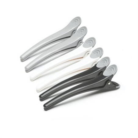 CLIPAGRIP - PINZE FERMACIOCCHE ANTISCIVOLO IN SILICONE 6PZ