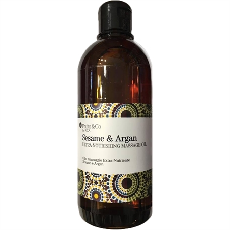 RICA OLIO MASSAGGIO EXTRA-NUTRIENTE AL SESAMO E ARGAN 500ML