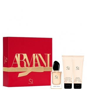 ARMANI SÃŒ COFFRET EDP 50 ML + S/G 75ML + B/L 75ML