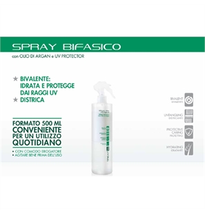 ING SPRAY BIFASICO IDRATANTE E RISTRUTTURANTE CON OLIO DI ARGAN 500ML