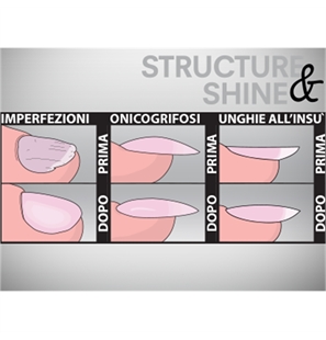 VIP GEL POLISH STRUCTURE & SHINE BASE RIEMPITIVA 10ML