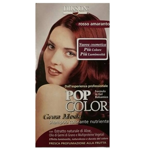 DIKSON POP COLOR SHAMPOO COLORANTE NUTRIENTE CON ALOE, GERMI DI GRANO E MULTIPROTEINE VEGETALI