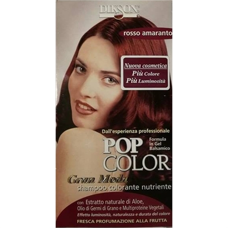 DIKSON POP COLOR SHAMPOO COLORANTE NUTRIENTE CON ALOE, GERMI DI GRANO E MULTIPROTEINE VEGETALI