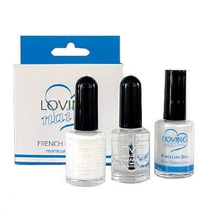 LOVING NAILS KIT MANICURE FRANCESE