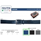 CINTA UOMO FRUTTA PELLE COL. BLU