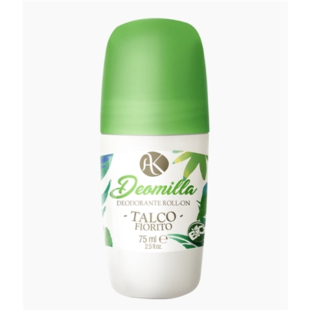 ALKEMILLA DEOMILLA TALCO FIORITO BIO DEODORANTE ROLL-ON 75ML