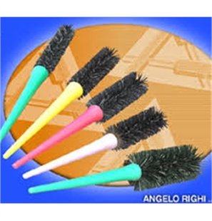 SPAZZOLA SCOVOLO SETOLA 26 MM CON MANICO IN PLASTICA