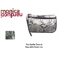 MONICA NARDUCCI POCHETTE FINTA PELLE DI COCCODRILLO