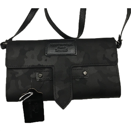 MOREVER NAPOLI BORSA PICCOLA CON TRACOLLA MOD. MILITARE COL. NERO